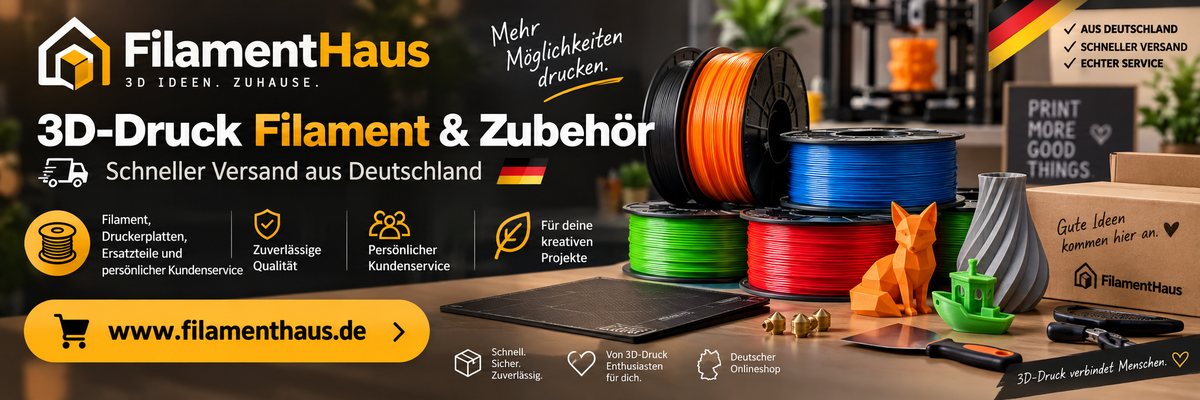 Werbung: Filamenthaus – Filament für 3D-Druck